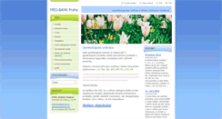 Desktop Screenshot of medbank.cz